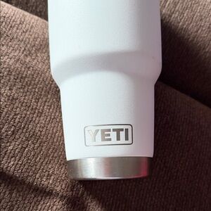 YETI Stainless Steel White Tumbler
